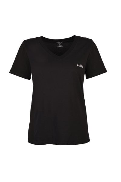 V Yaka T-shirt-Siyah (Tükendi)