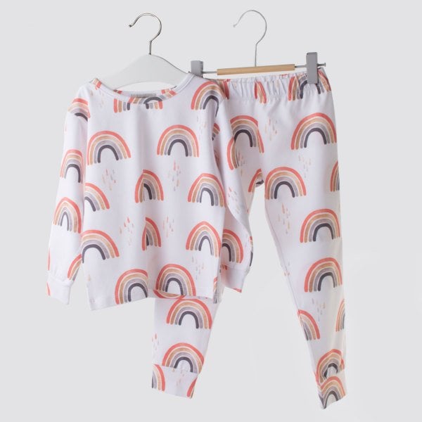 Gökkuşağı Desen Pijama Takım (Tükendi)