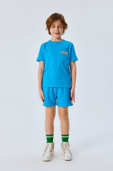 Çocuk T-shirt-Mavi Cool (Tükendi)