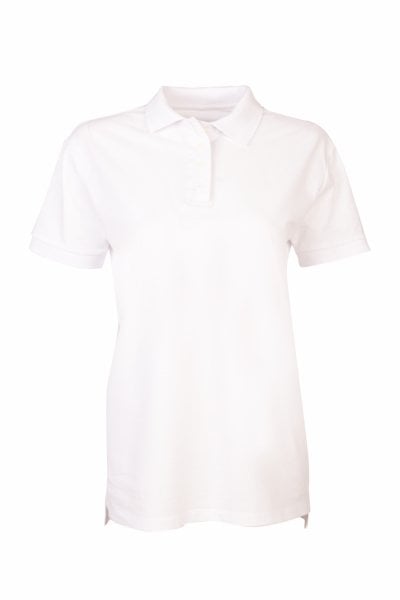 Polo Yaka T-shirt-Beyaz