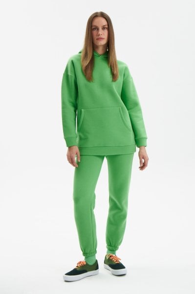 Hoodie Eşofman Takımı (Şardonlu)-Yeşil