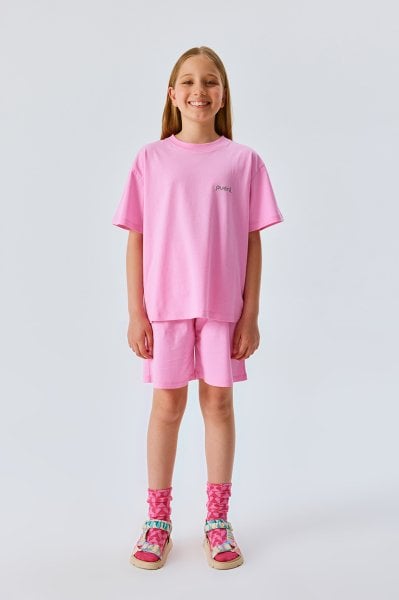 İkili Pamuklu Set- Pembe