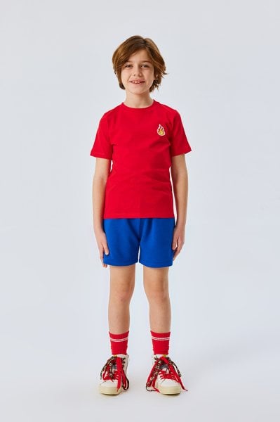 Çocuk T-shirt-Kırmızı Ateş